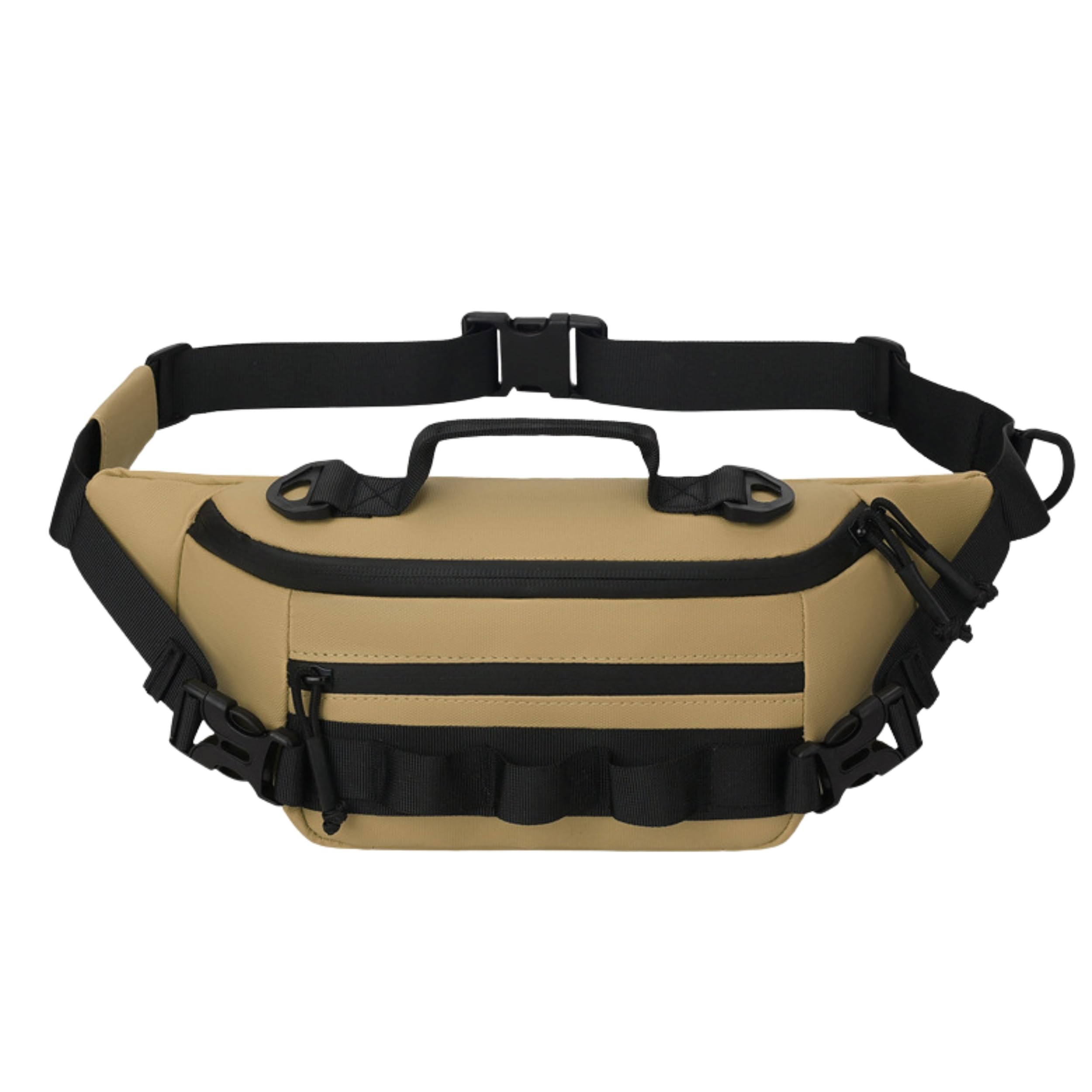 

Водонепроницаемая поясная сумка Azul Mar 1000D через плечо Большая многофункциональная для стрима, улицы и путешествий Мужская сумка, Нейлон, Сумка, Легкая, Маленькая, Вместимость, бежевый