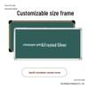 Customizable Wall-Mounted Magnetic Green Blackboard for Classroom and Home Use