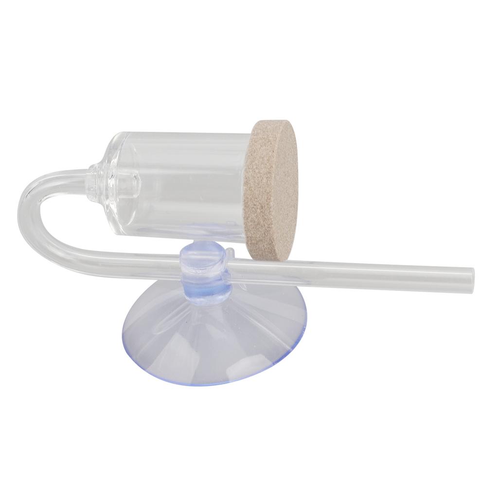 Aquarium CO2 Diffuser Transparent Acrylic Nanotechnology High Dissolution Rate Fish Tank Bubble