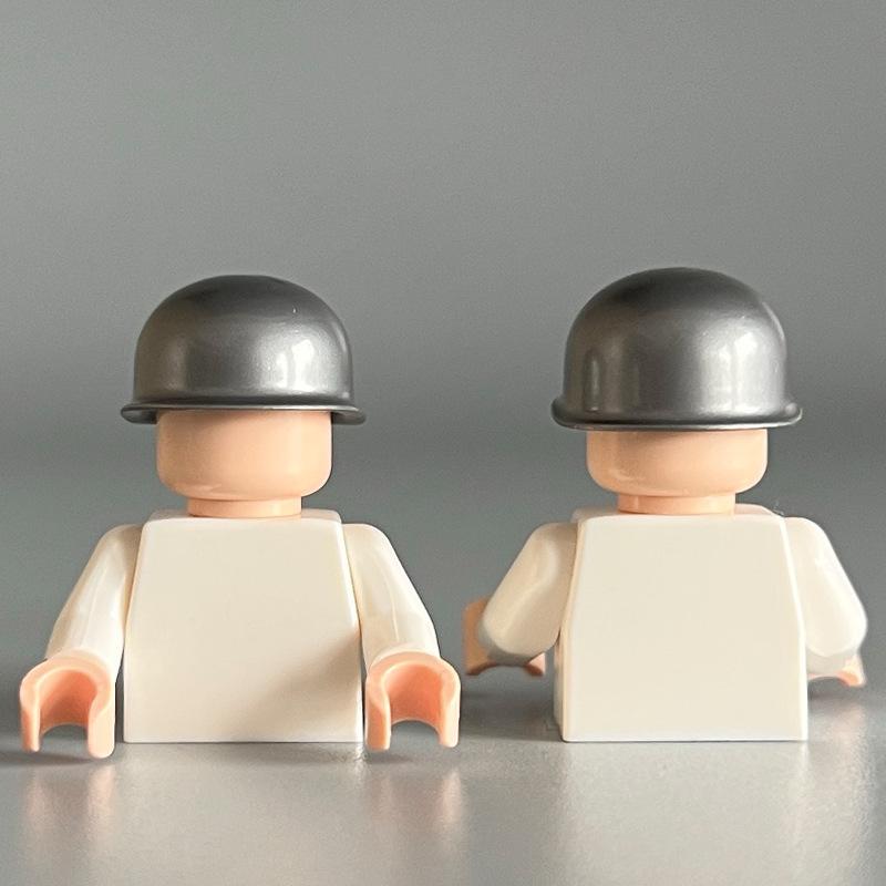 Small Particle Building Block Miniature Accessories Hair Hat, Military Equipment M1 Us Military Helmet 0.1Kg