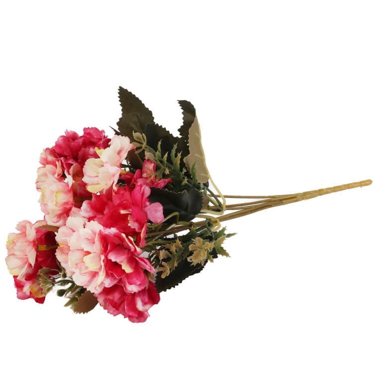 Bouquet of 18 Cherry Blossoms 30cm, Dark Pink