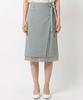MESENSE Wrap Style Belted Skirt_Mb23Skm101Z