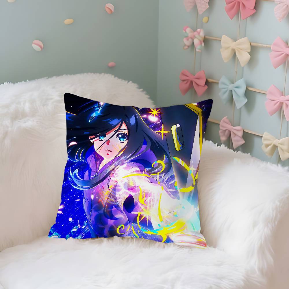 Anime Cute HZenshu Case Plush Fabric Soft Pillowcase Double Sided Print Cushion Cover Household Gifts