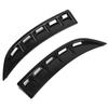 Front Bumper Spoiler Canard Glossy Black Replacement for Mercedes Benz CLA C118 X118 AMGLine 2020+