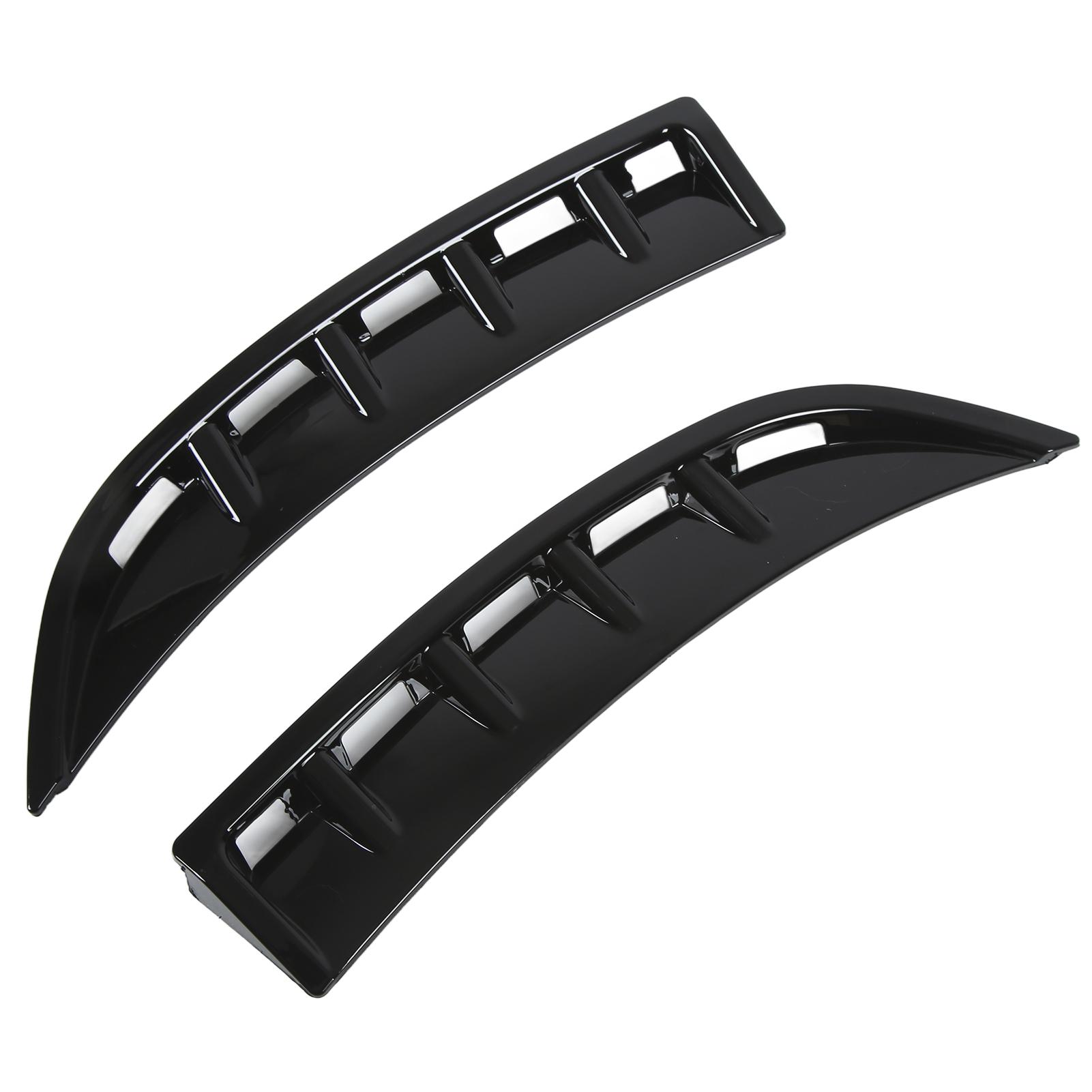 

Front Bumper Spoiler Canard Glossy Black Replacement for Mercedes Benz CLA C118 X118 AMGLine 2020+