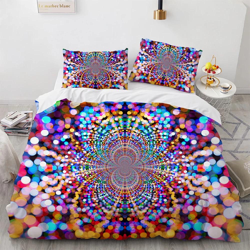 Comforter 3D Stereo Pattern Geometric Black White Bedding Sets Ultra Soft Reversible Stripe Comforter For Men Women