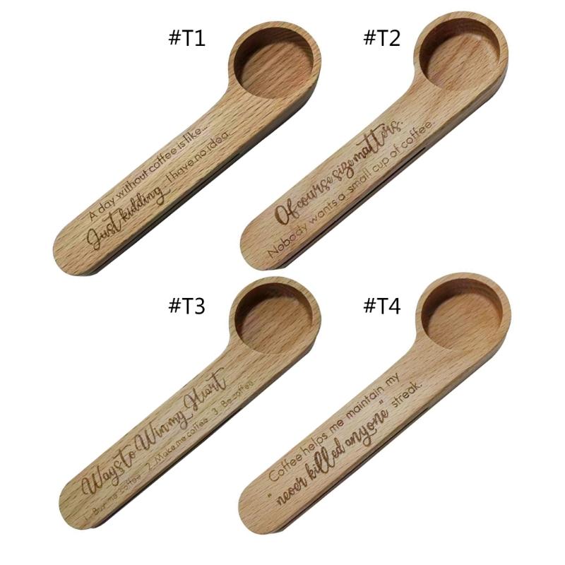 Tragbarer Rührlöffel und Beutelclip Kaffeelöffel mit Clip Büroaccessoire Kaffeeutensil Geeignet für Homeoffice und Reisen