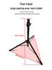 Retractable Adjustable Tripod Projector Stand with Metal Tray and Mobile Gimbal Mount
