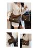 2025 Autumn Women's Versatile Large Capacity Retro Tote Bag for Daily Use and Commute