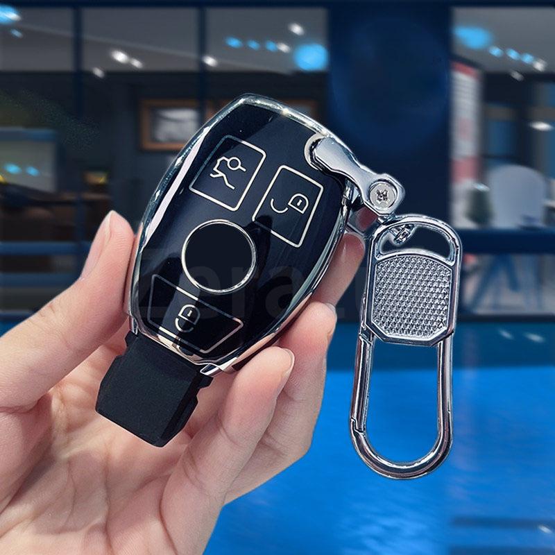 Shell Fob Fashion Tpu Car Key Case Cover For Mercedes Benz A B C E Class Gls Gla Glk Glc Cls Cla Amg W204 W205 W212 W463 W176