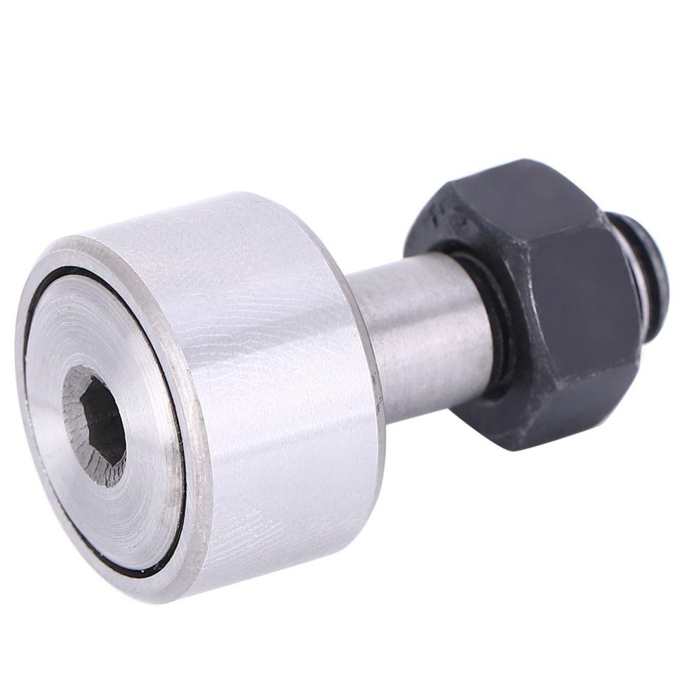 2pcs Miniature Cam Follower Small Size Sealed Type Needle Roller Bearing Track Roller Bearing for Machine Tool Guide Rail