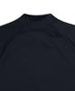Baellob Women'S Standard Zip-Up Rash Guard Black