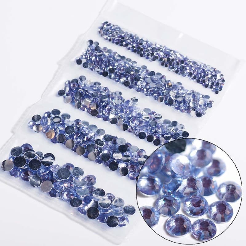 Jewelry Mobile Phone Rhinestone 1000PC Manicure 2-6mm DIY Resin 5-Piece Bag Beauty Rhinestone