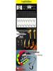 Seven-Star High-Sensitivity Float Fishing Rig with Double Hook and Strong Braided Line for Spot Fish
