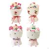 Plush Doll Bouquet Artificial Flowers Toy Wedding Gift Party Favors