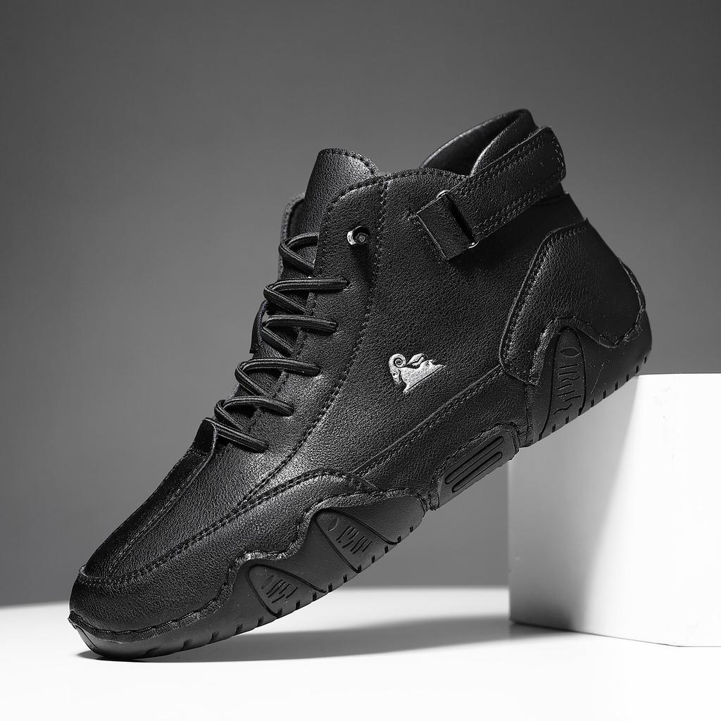 Kožené boty Martin z první vrstvy, odolné proti opotřebení a protiskluzové, velká velikost, pánské boty s chobotnicí, vysoké pánské a dámské sportovní a volnočasové boty