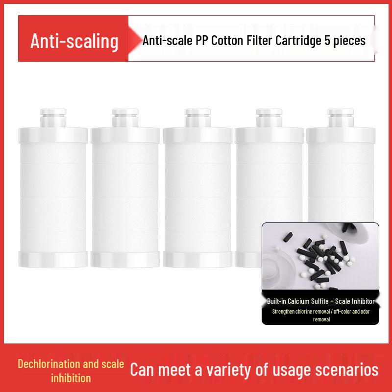 Water Filter for Heaters, Washers, Faucets, and Showers