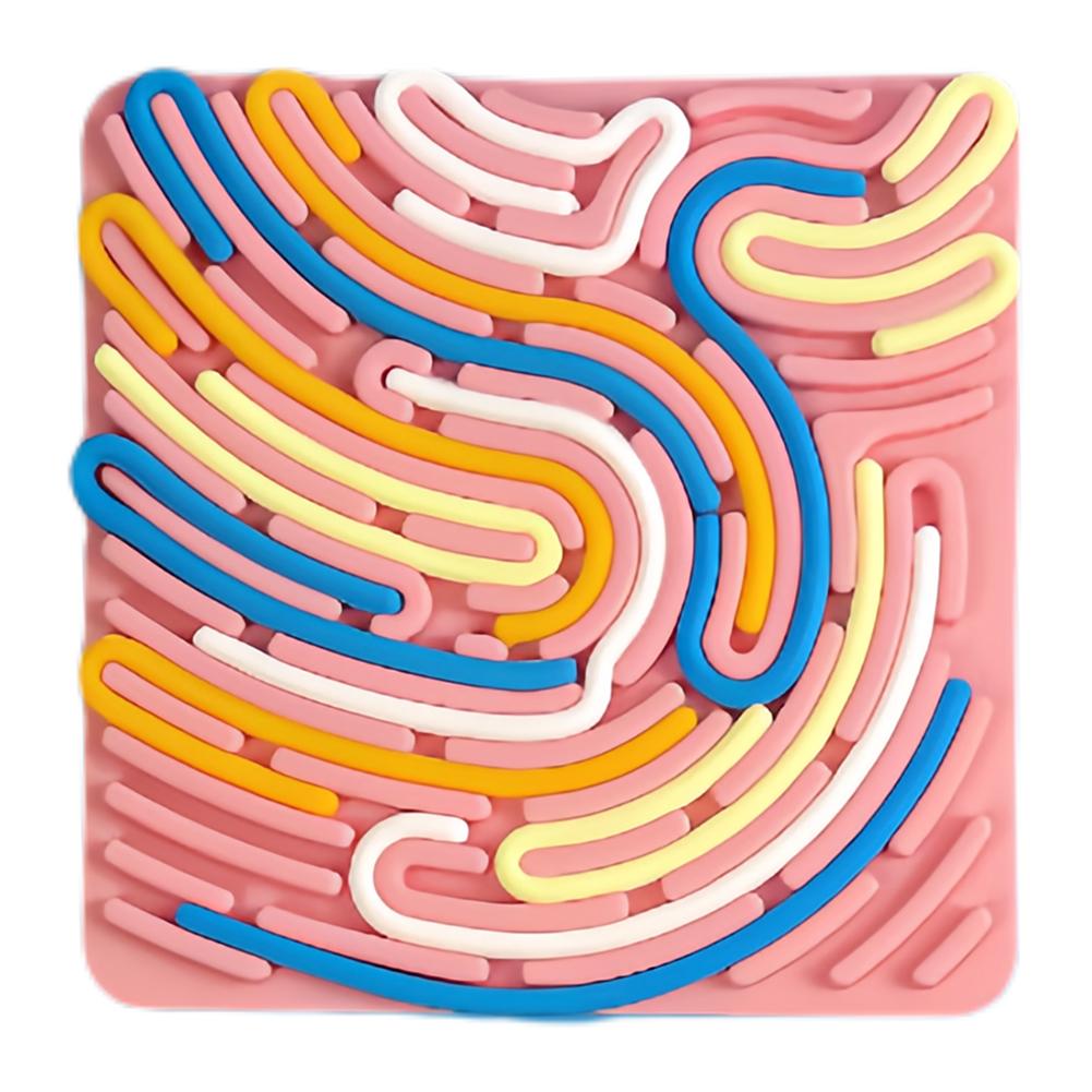 

Сенсорная доска для занятий Успокаивающая Снятие тревоги Игрушки для снятия стресса Сенсорные игрушки Игровой контроллер Силиконовая игрушка для успокоения Сенсорная игрушка-непоседа розовый