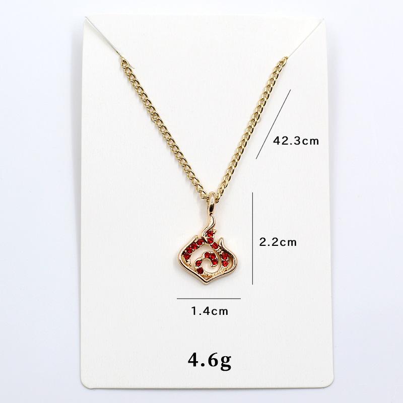 Индивидуальное ожерелье с подвеской Mondstadt Liyue для любителей игр, ювелирные изделия, аксессуары