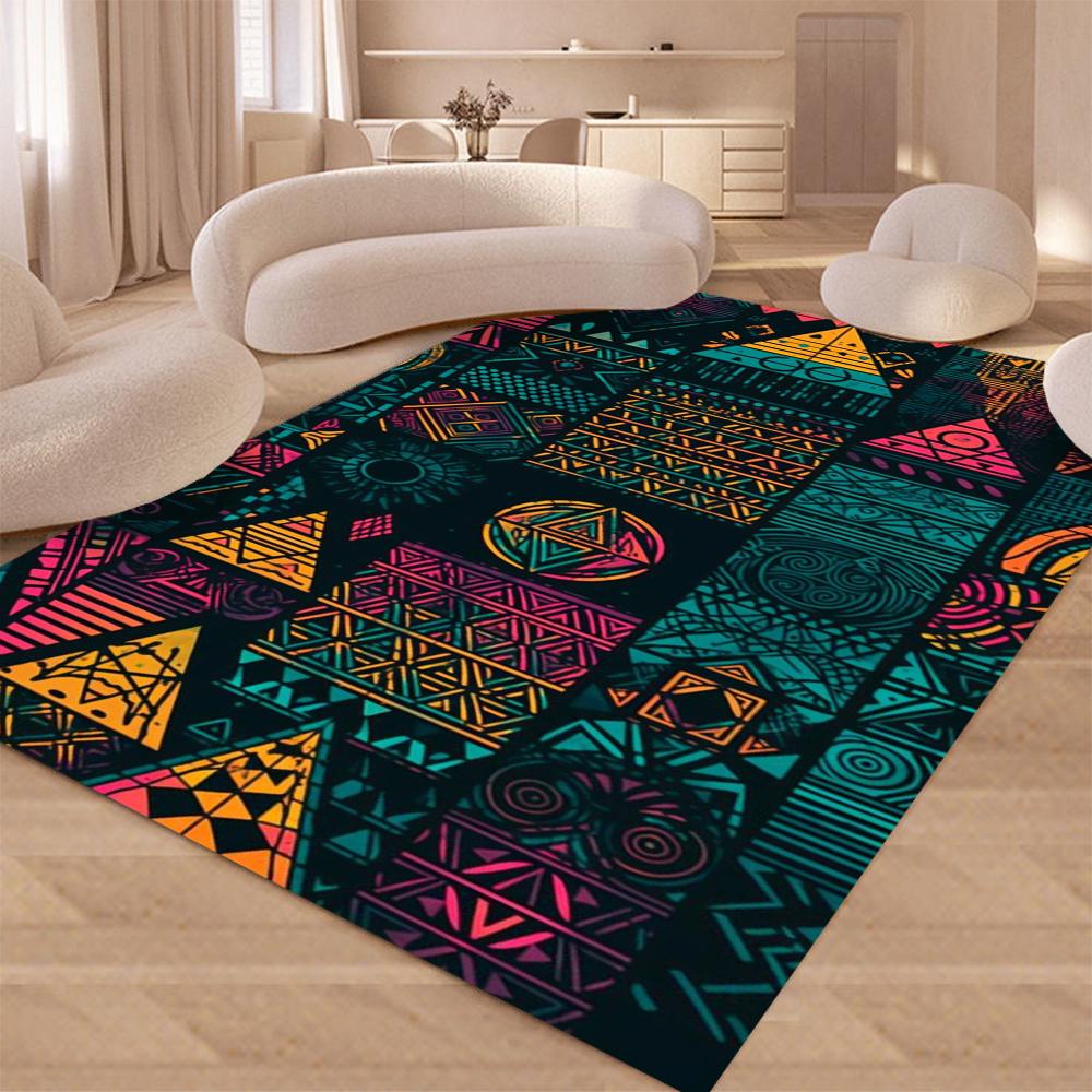 Скандинавский марокканский ретро этнический стиль лоскутное шитье квадратный ковер спальня и гостиная для внутреннего использования украшение 50X80CM