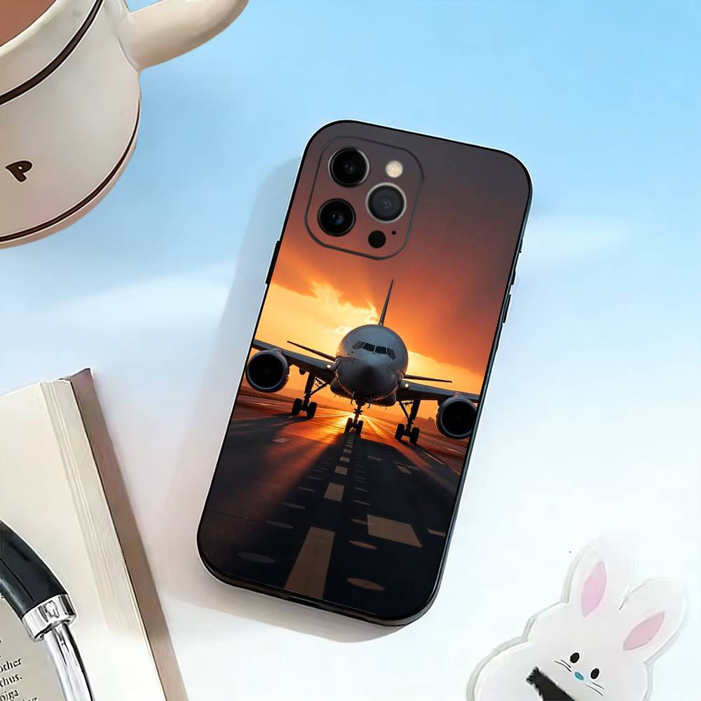 

Лучший Самолет Boeing 777 Чехол для Телефона Для iPhone 17,16,15,14,13,12,11 Plus,Pro Max,XS,Мягкий Силиконовый Черный Чехол iPhone16plus