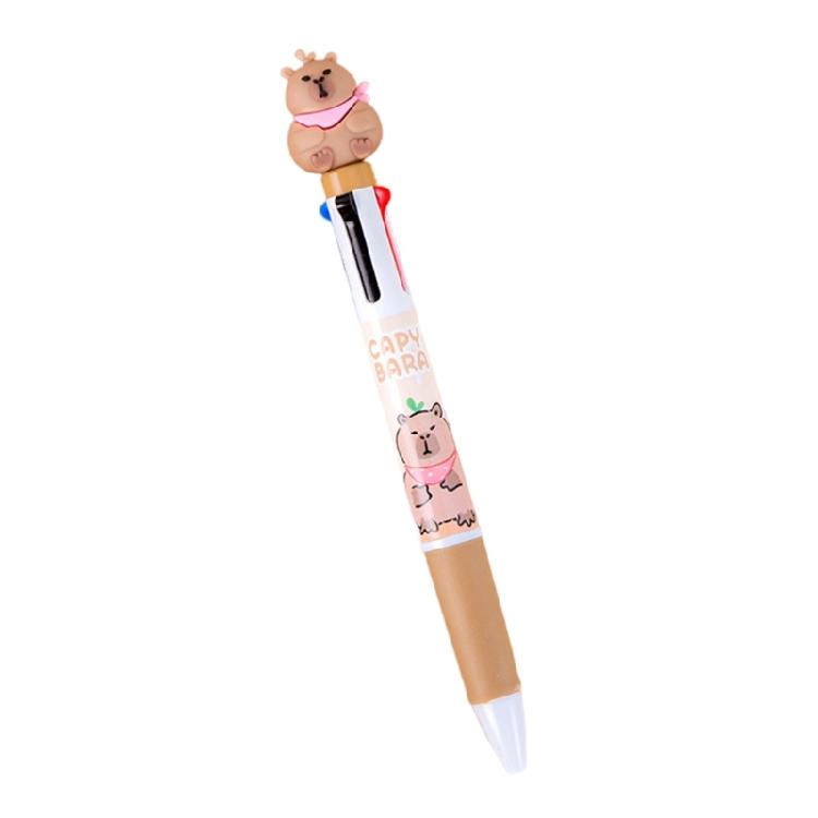 

4 Colors Barrels Ballpoint Pen for Office School Student Children Gift, Multicolor Pen 4-in-1 Retractable Ballpoint Pen 1