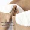 Men's Fleece-Lined Thermal Pants with Thickened Knee Pads