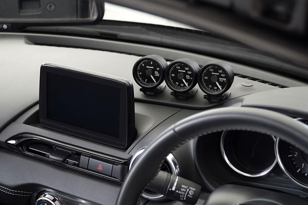 Pivot GT Boost Gauge with White Lighting GAUGE-52 (GSB-5)