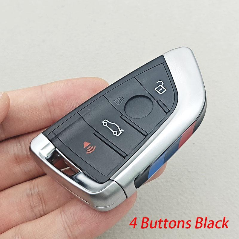 Car Remote Key Housing Repair Shell For BMW F10 F20 F30 F48 X1 X3 X4 X5 3/4 Button Smart Fob Blank Case Auto Accessories