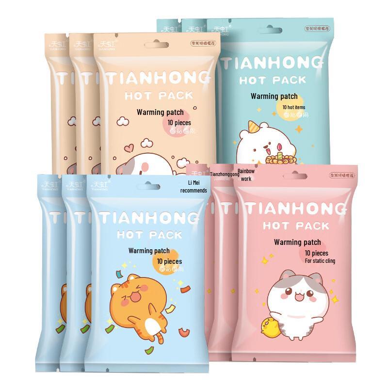 

Tianhong Cartoon Motherwort Warm Patches, 100 Count