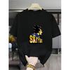 Saiyan Vegeta T-Shirt,Soft Breathable & Fade-Resistant, Classic Fit for Daily Casual Wear