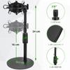 Frgyee Microphone Stand & Shock Mount for AT2020 AT2020USB+ AT2035 ATR2500 Desktop Condenser Microphone