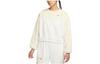 Nike Sweatshirts Women's White Crew Neck Moderate Regular FB8685-133