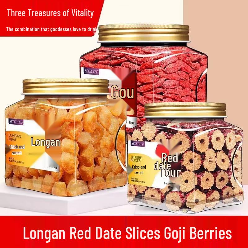 Yanyouji Red Date, Longan, & Goji Berry Tea Blend