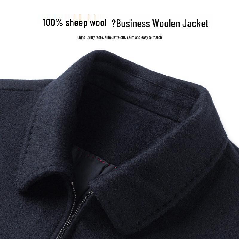 MONTAGUT Pánské 100% Merino vlna Business Casual sako