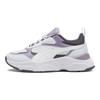 Puma Cassia Silver Mist Prugna Pallido Sneakers da Donna Bianco Grigio Galattico 384647-23