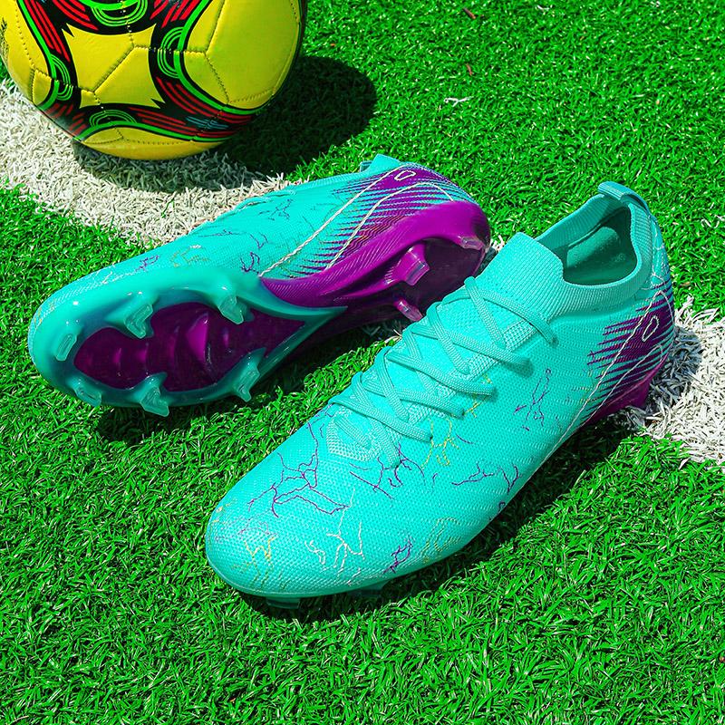 Fußballschuhe für Herren, Trainingsschuhe, FG/TF, rutschfest, atmungsaktiv, ultraleicht, Futsal, Unisex, bequem