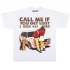 Camiseta Vintage Cultura Pop Llámame si te Pierdes