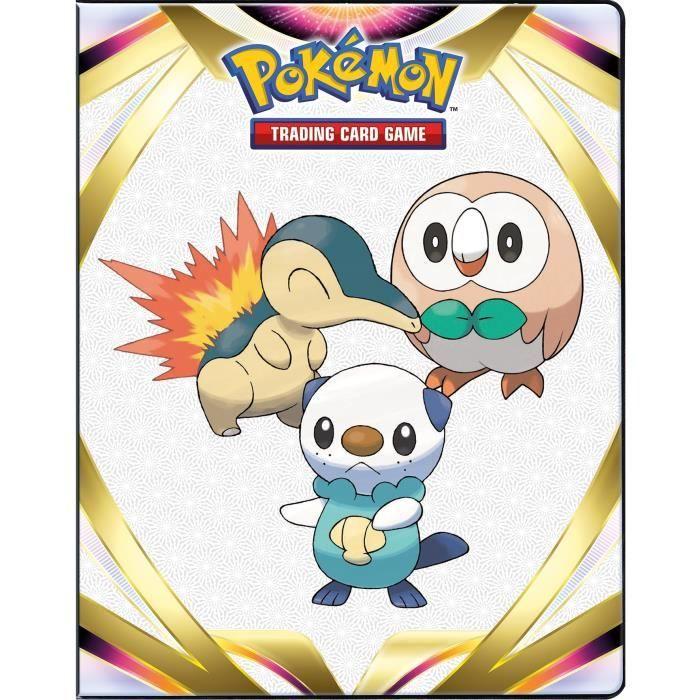 Cahier Range-cartes Pokémon EB10 - POKEMON - 80 Cartes - Format A5