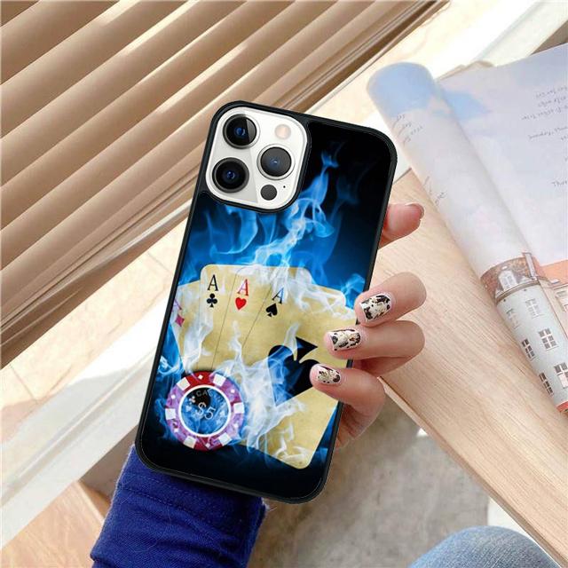 CASINO PLAYING CARD COLLECTION Phone Case Cover For iPhone 17 Air 15 16e 14 13 12 Pro Max 11 Pro Max Plus Coque