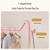 Mobile Clothes & Hat Rack, Dormitory & Bedroom Floor Stand, Small Hanging Rack with Bag Hook - 2026 New Style.