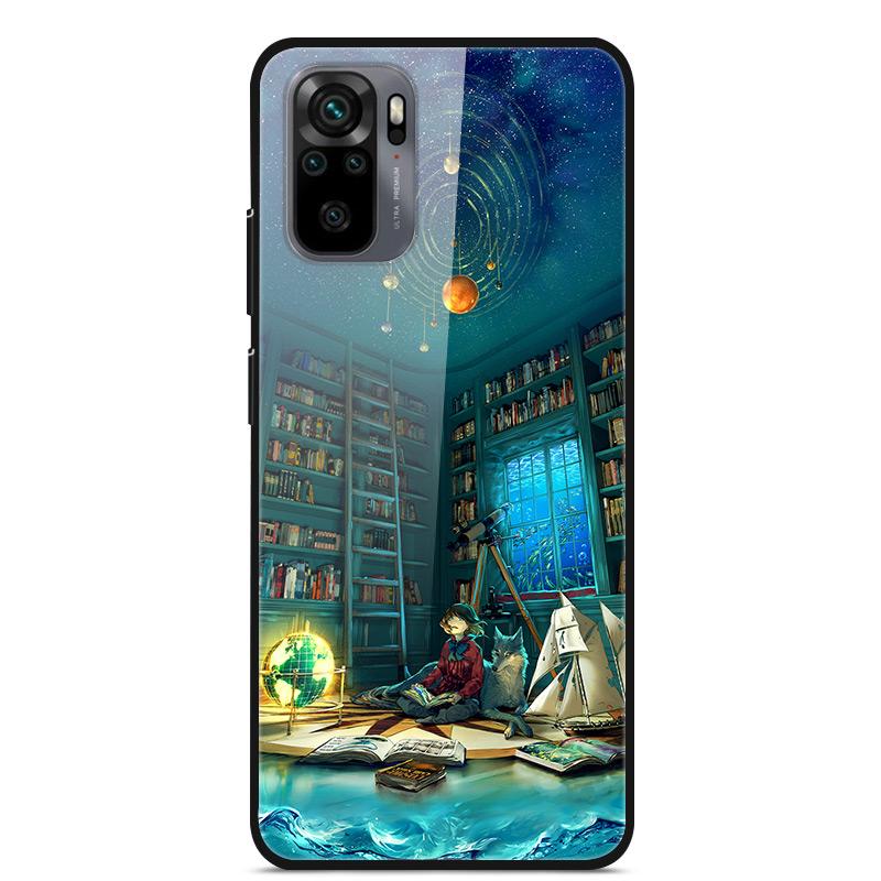 Tempered Glass Case For Xiaomi Redmi Note10 Pro Case Glass Back Cover For Xiaomi Redmi Note 10 10Pro Max Case Note10 5G Shell