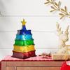 Christmas Decorations Stacking Christmas Tree Desktop Ornaments Christmas Tree Lights