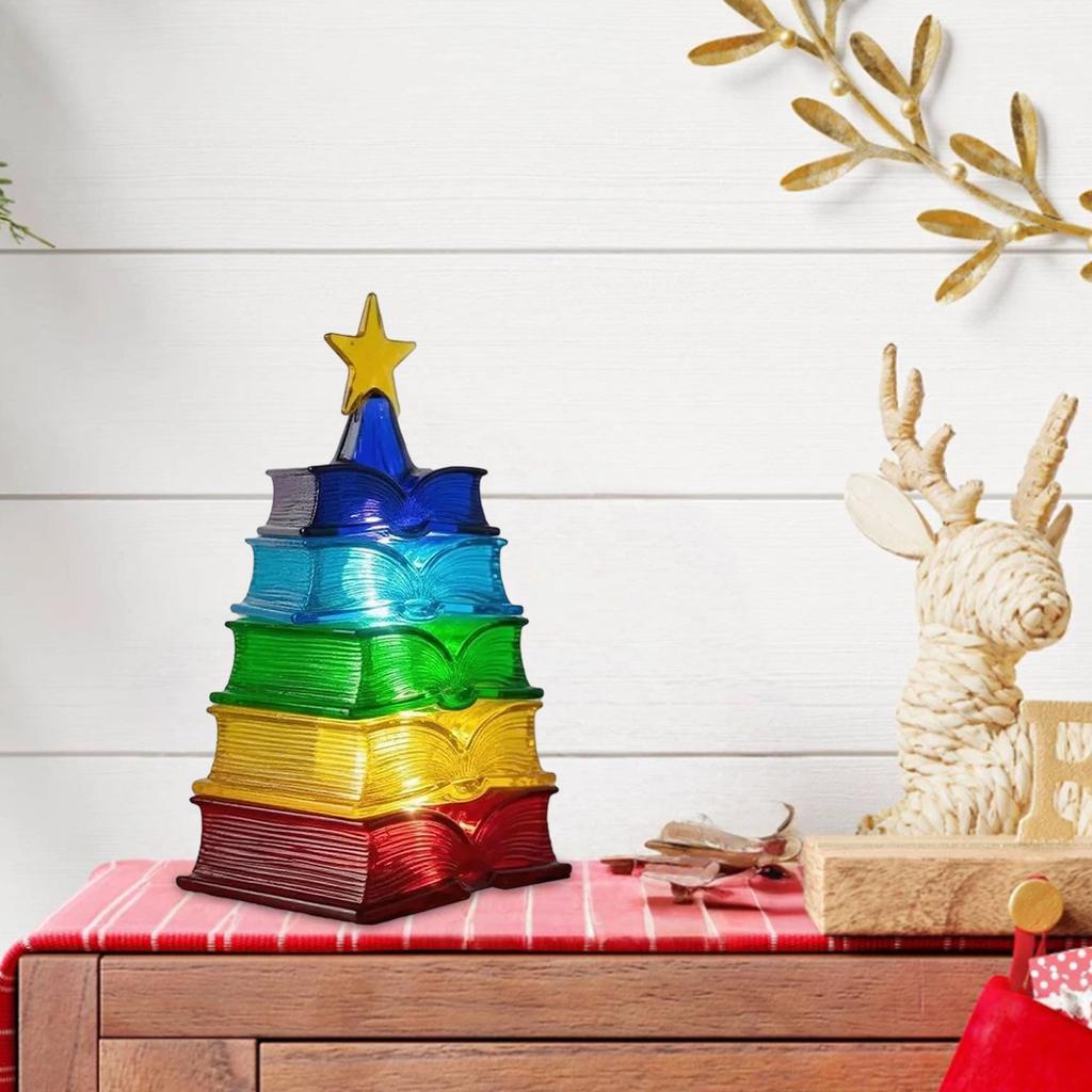 Christmas Decorations Stacking Christmas Tree Desktop Ornaments Christmas Tree Lights
