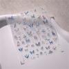 1PCS French Jelly Nail Stickers Dreamy Bubble Meteor Butterfly Star Moon Self Adhesive Stickers For Nail DIY Nail Art Decoration