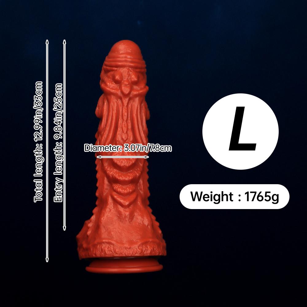 Buttplug oversize in PVC dalla forma speciale, dildo anale, masturbatore, sex toy, pene realistico strap-on, cazzo grande