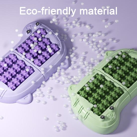 Odnímatelný masážní váleček na nohy úleva od bolesti plantární fasciitidy hluboká tkáň bolestivé svaly relaxace fyzikální terapie masážní nástroj na nohy s 32 válečky