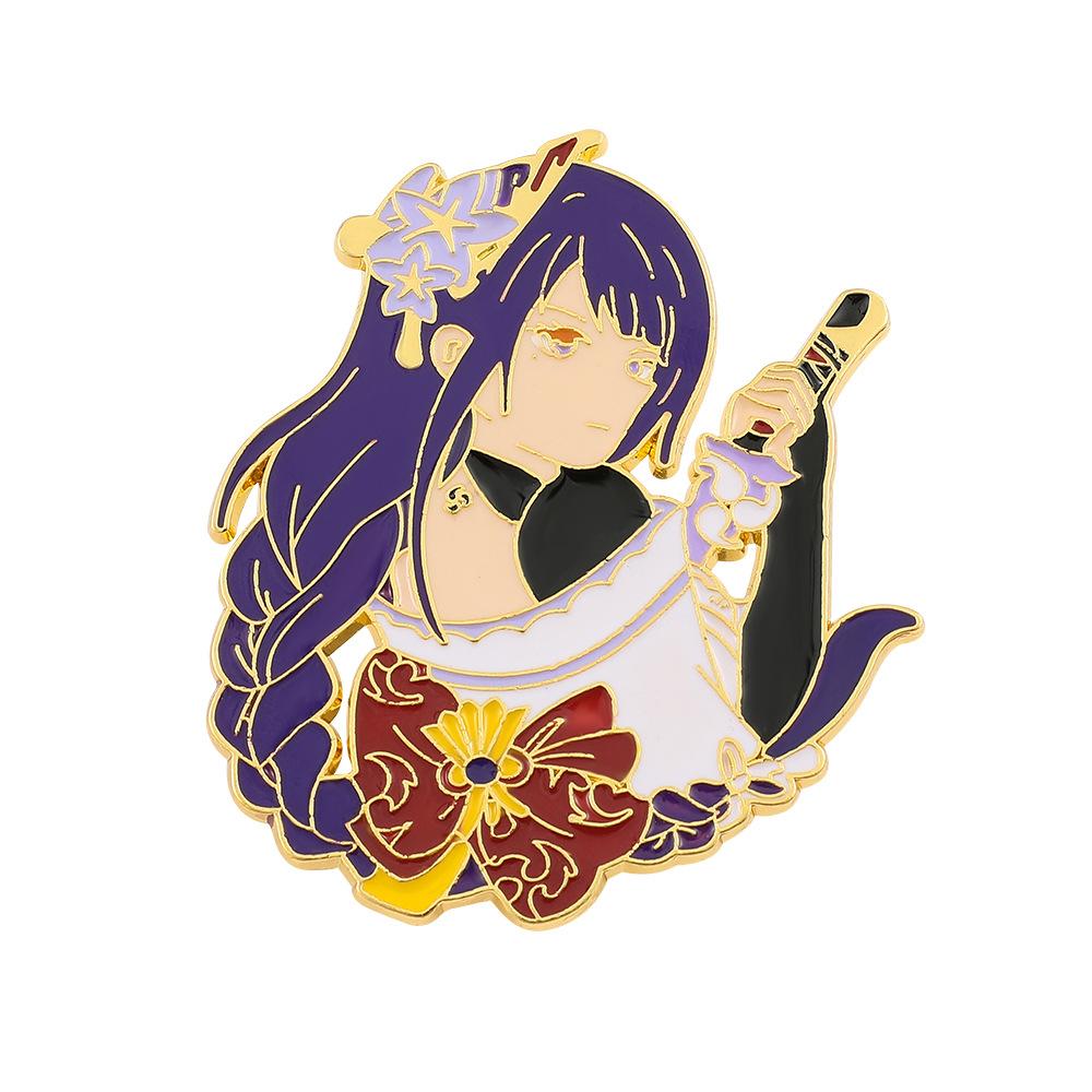 Anime Brooch Badge Cartoon Character Pendant Accessories