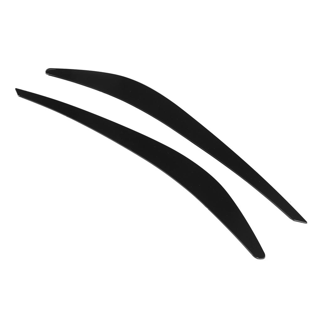 Scheinwerfer Augenbrauen Zierleisten Abdeckungen Glänzend Schwarz 1036024 Ersatz für Holden VF Commodore SS SSV SV6