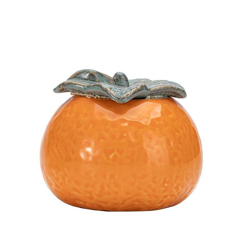 Shangqi Creative Ceramic Orange Tea Storage Jars (Set of 4)